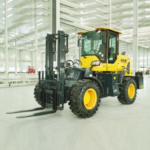 The superiority of high quality 4WD off-road forklift